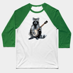 Banjo Raccoon Baseball T-Shirt